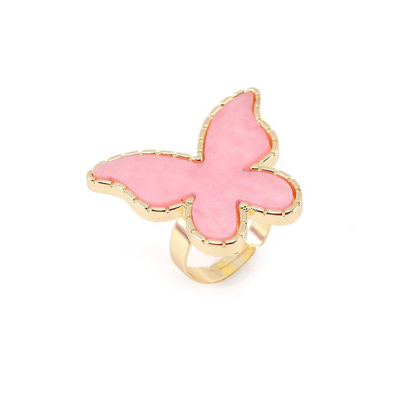 Nail art palette ring